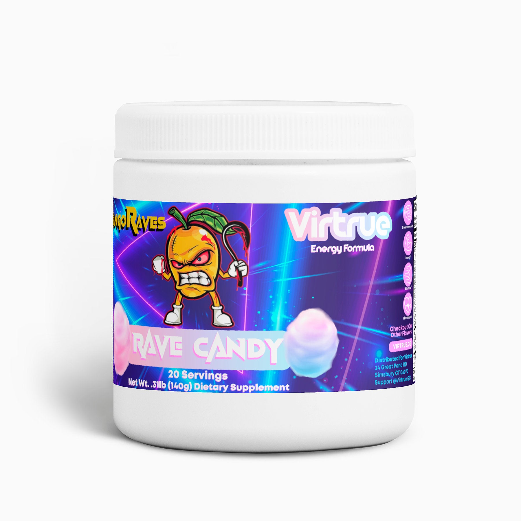 Virtrue rave candy supplement
