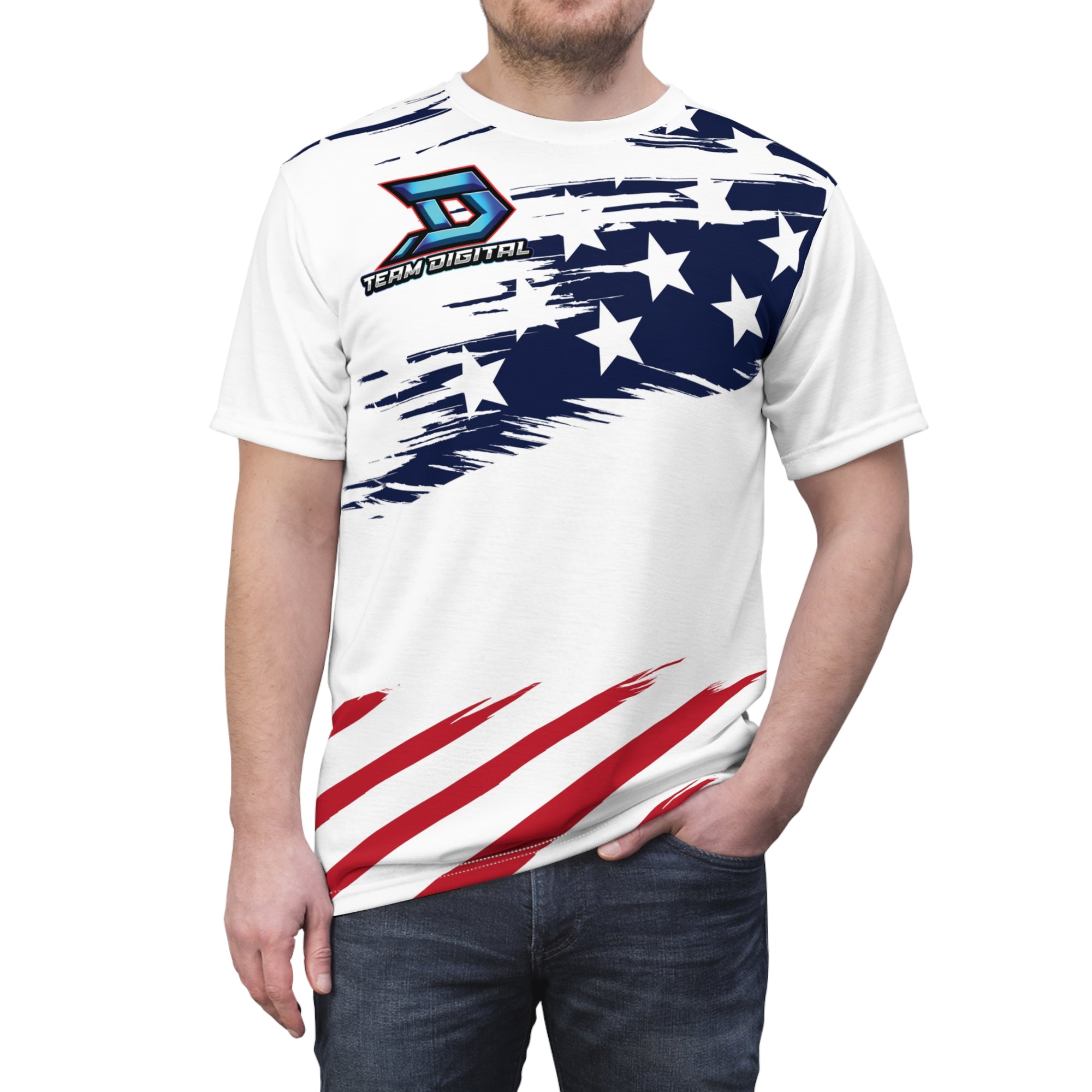 Team Digital x Virtrue Patriotic Jersey