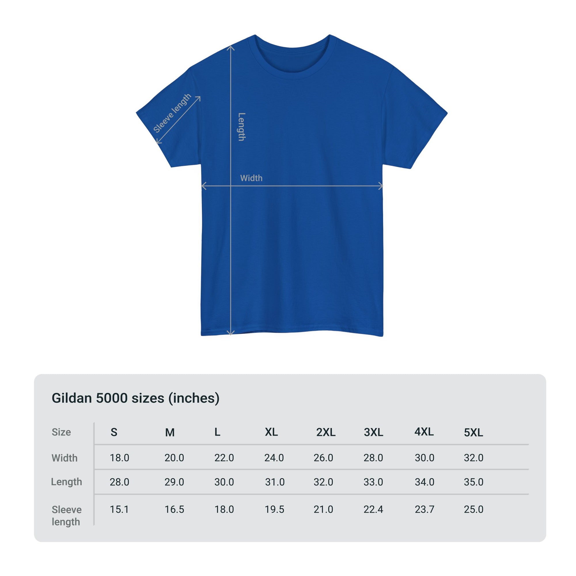 Is America Great Yet? Shirt size guide