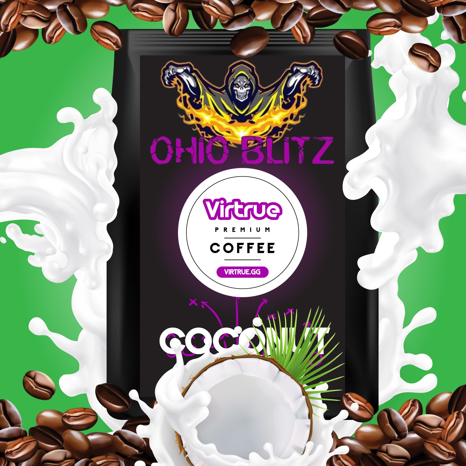Ohio Blitz Flavored Coffee 16oz