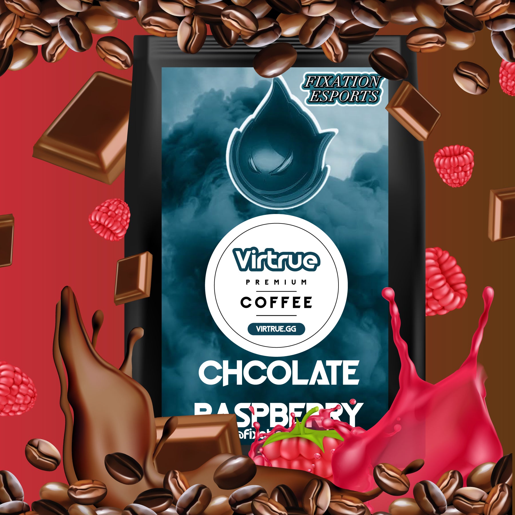 Fixation Esports Flavored Coffee 16oz