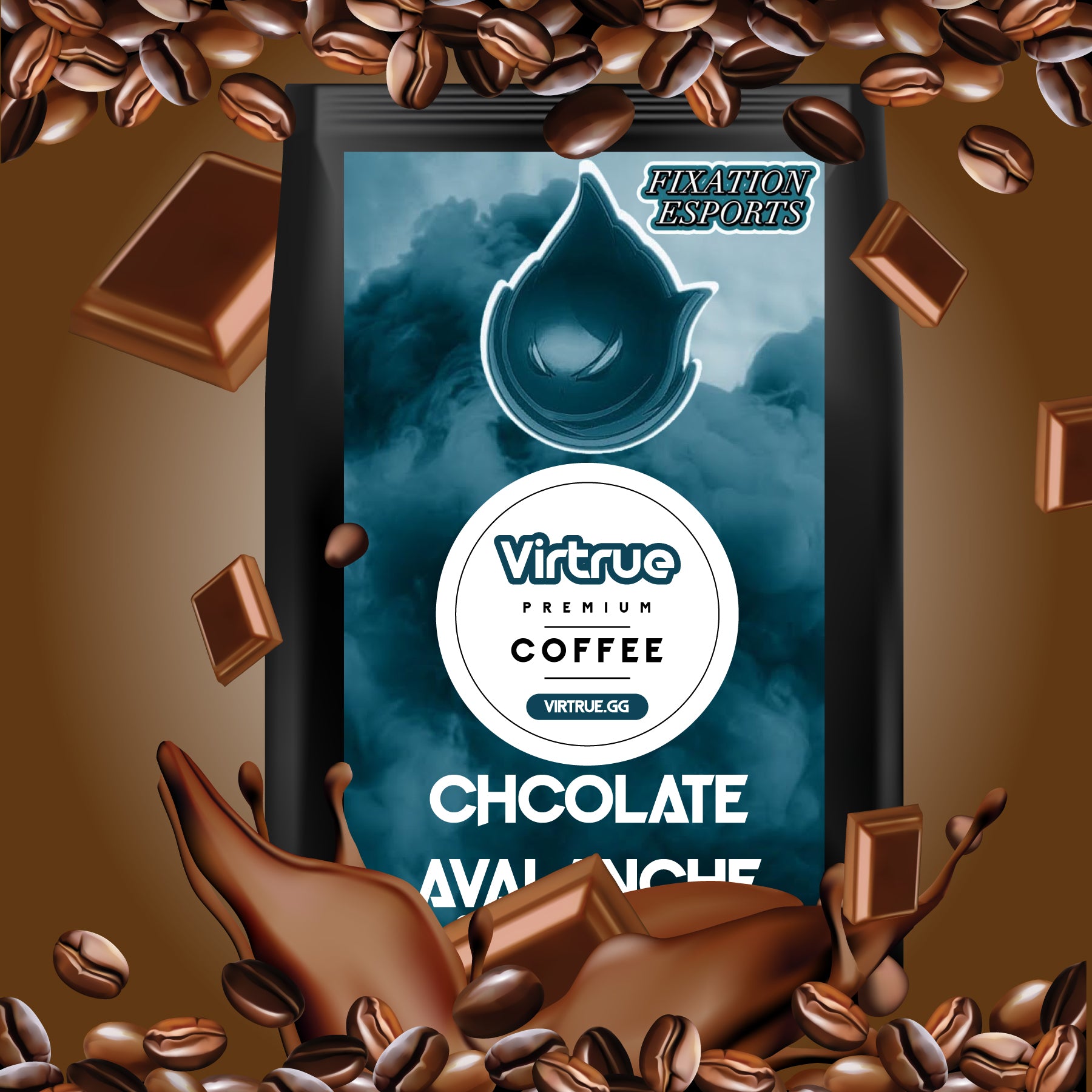 Fixation Esports Flavored Coffee 16oz