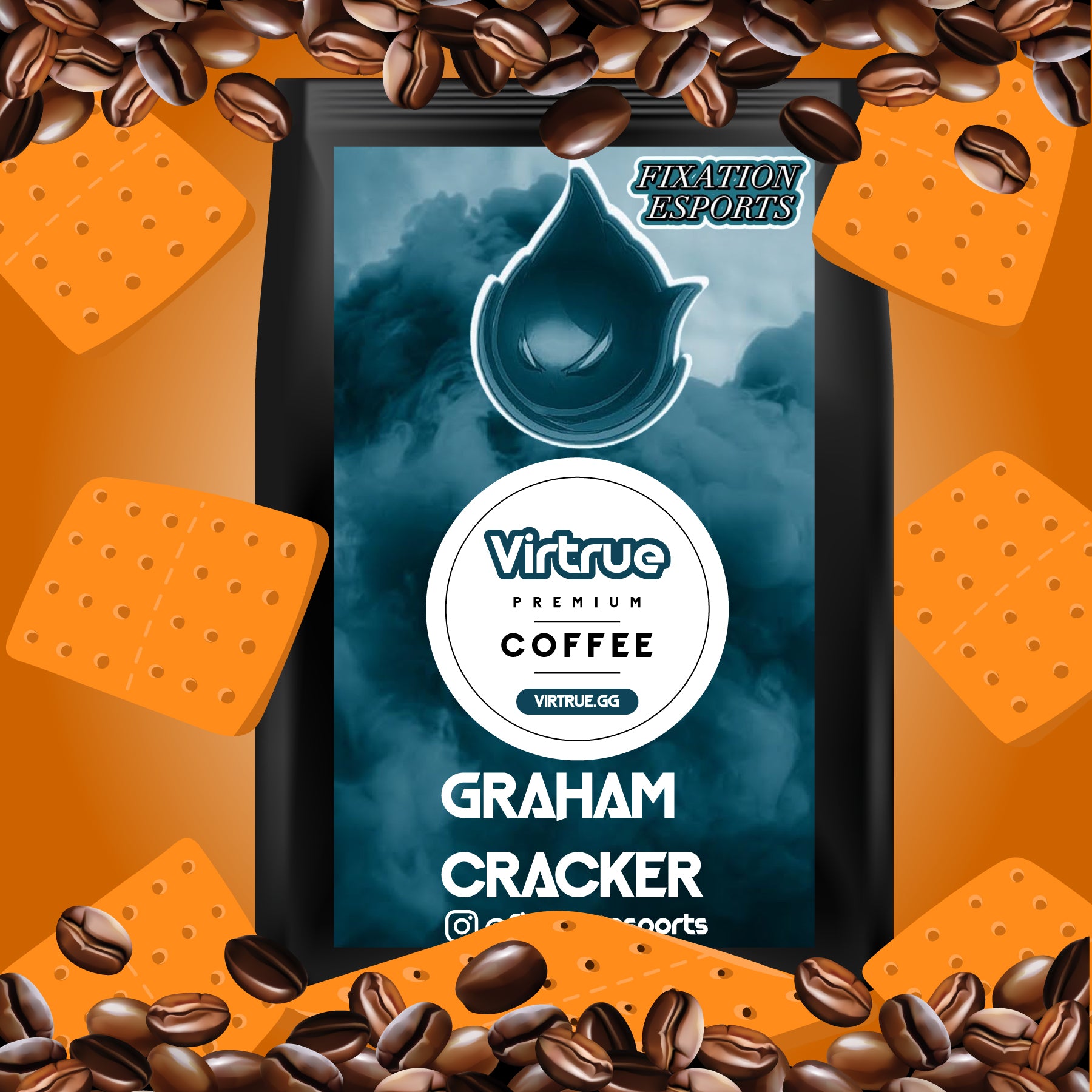 Fixation Esports Flavored Coffee 16oz