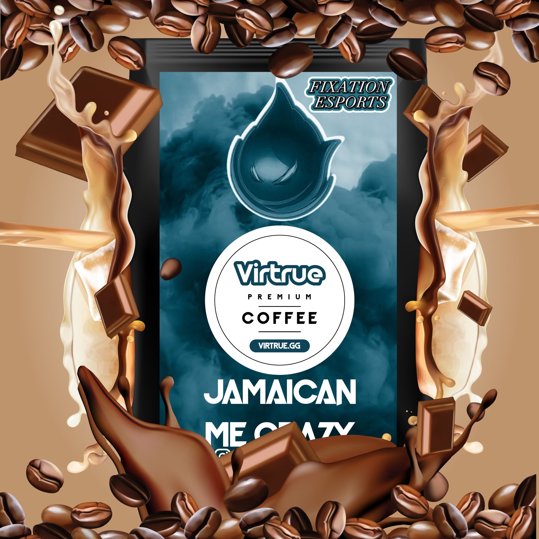 Fixation Esports Flavored Coffee 16oz