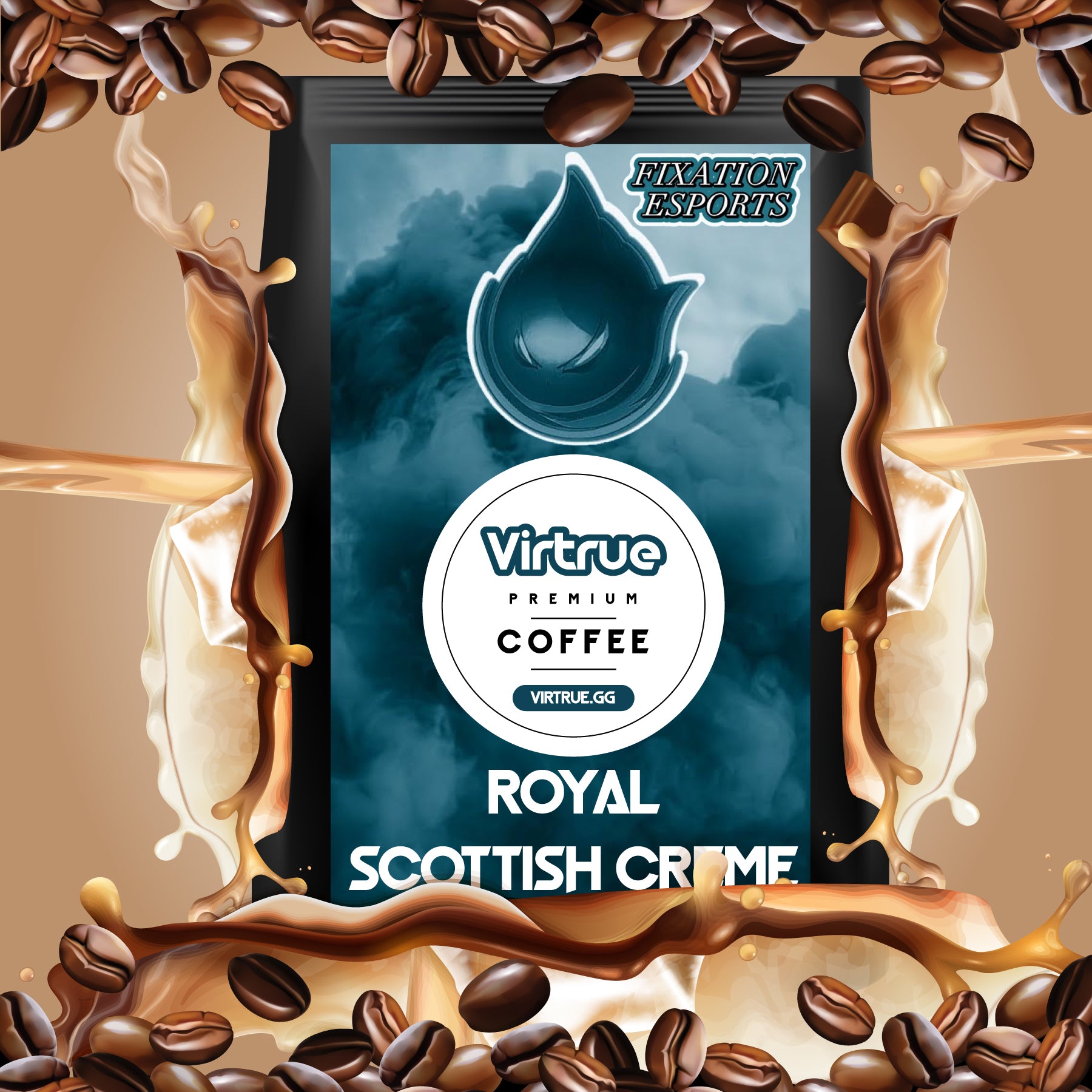 Fixation Esports Flavored Coffee 16oz
