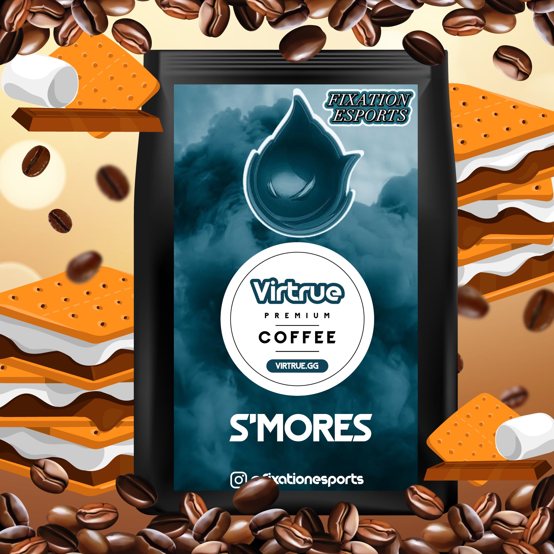 Fixation Esports Flavored Coffee 16oz