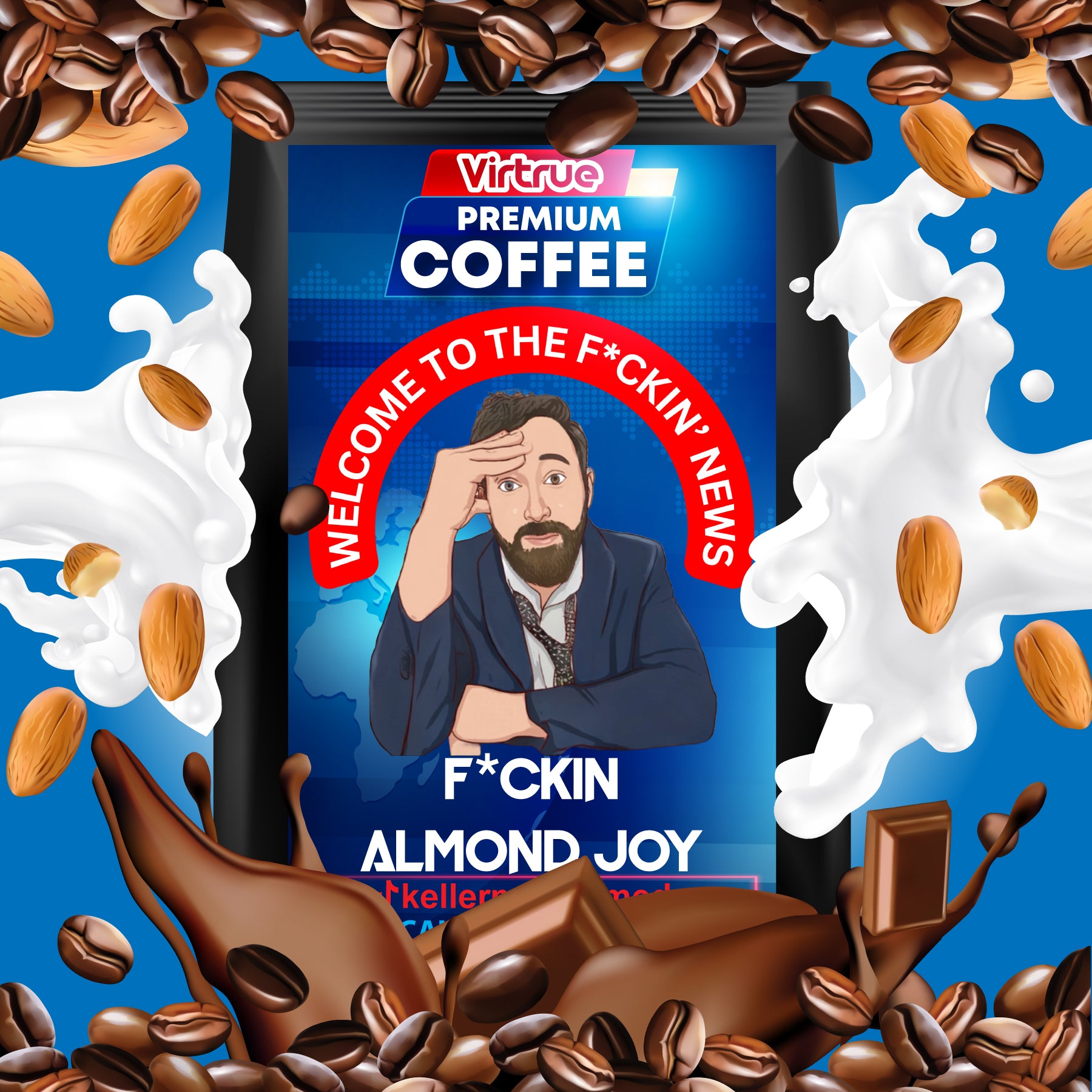 Kellerman Flavored Coffee 16oz - Inspired by The F*ckin' News