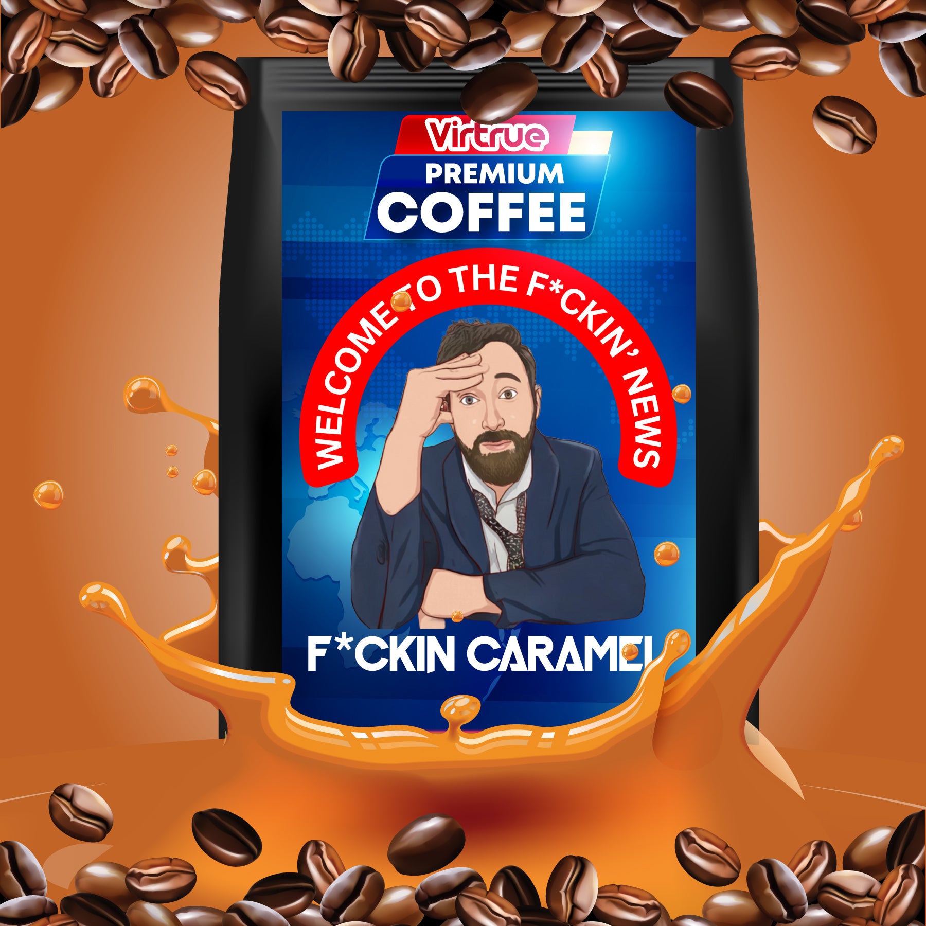 Kellerman Flavored Coffee 16oz - Inspired by The F*ckin' News