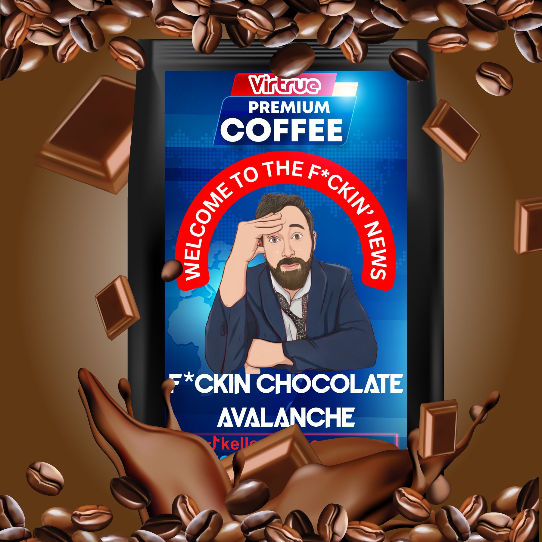 Kellerman Flavored Coffee 16oz - Inspired by The F*ckin' News