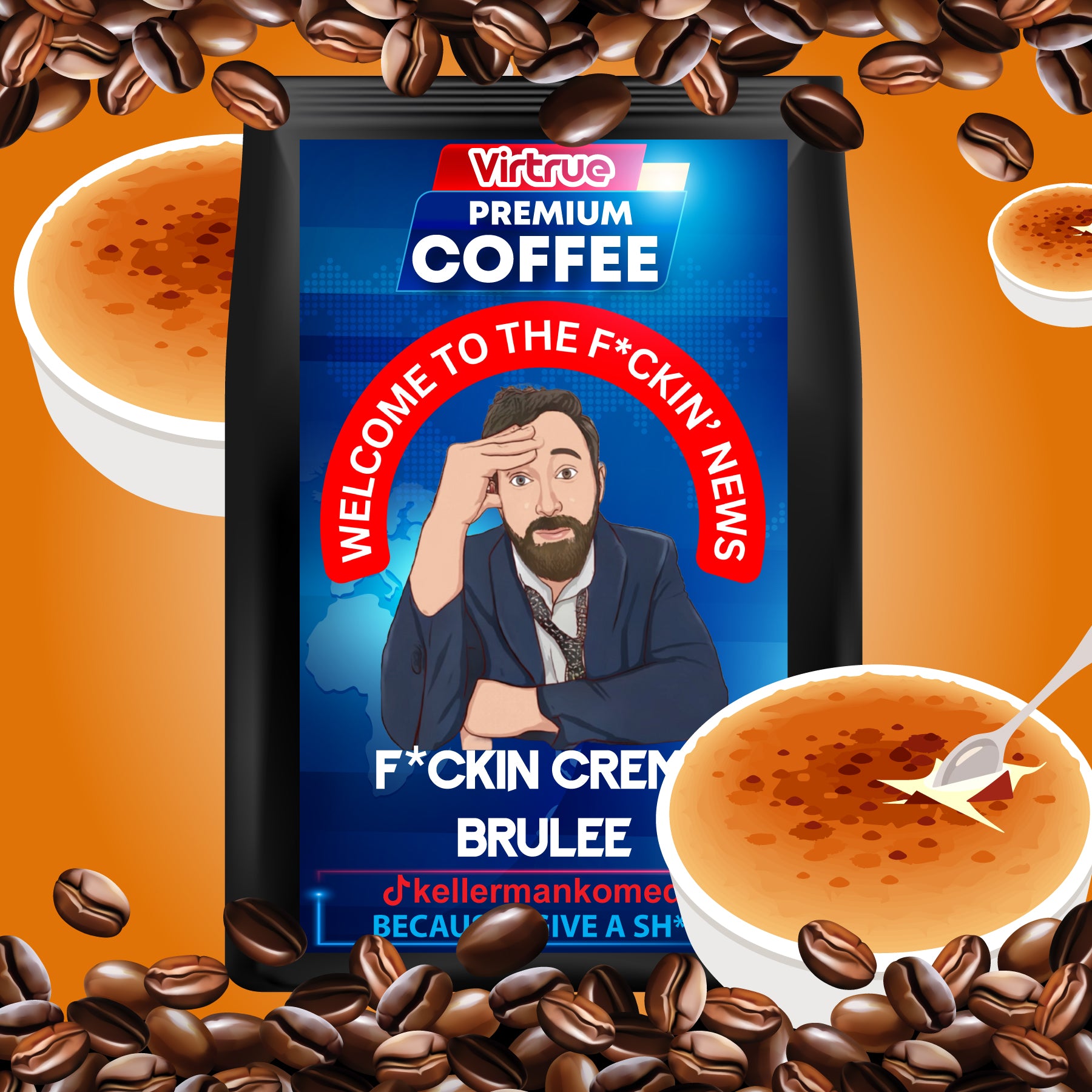 Kellerman Flavored Coffee 16oz - Inspired by The F*ckin' News