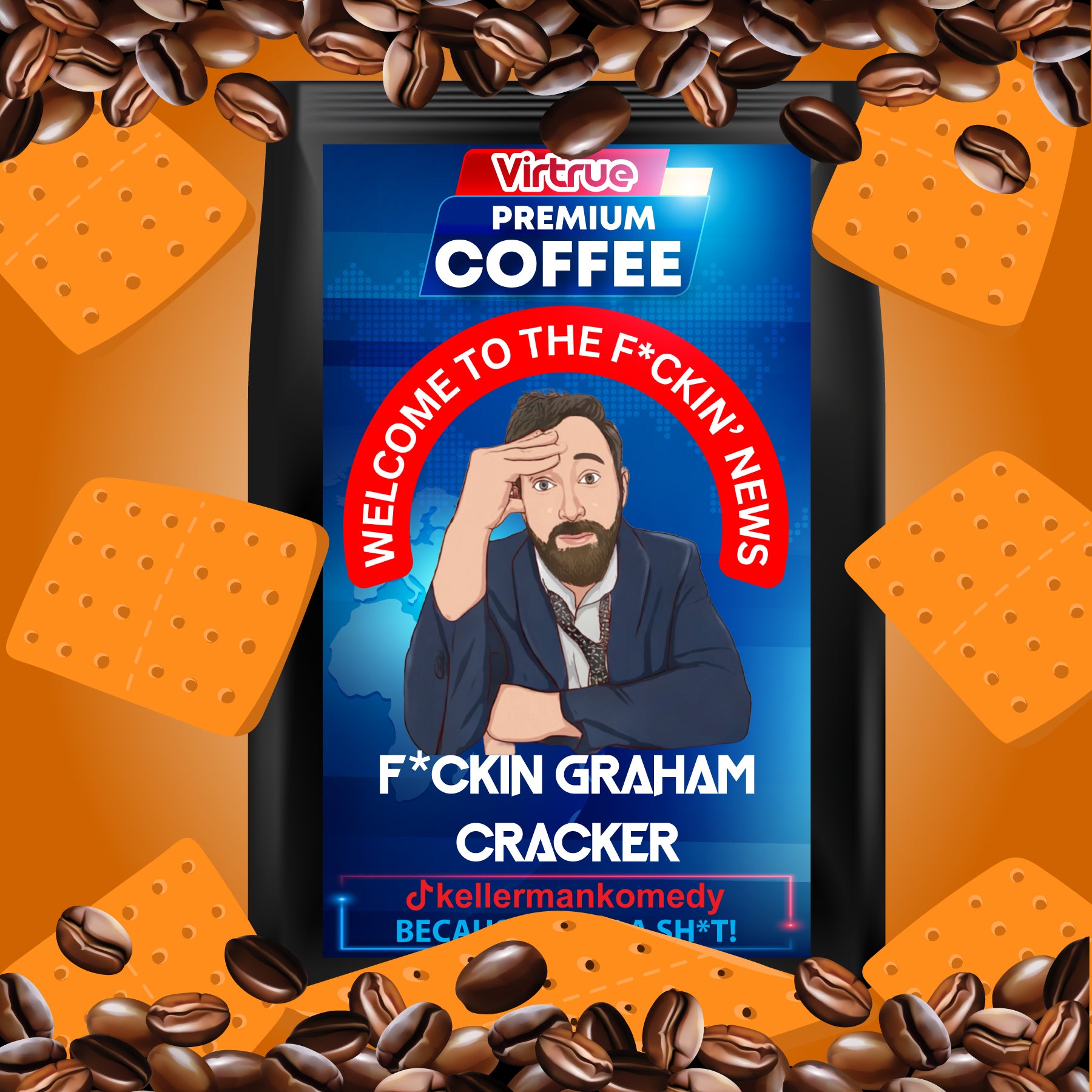 Kellerman Flavored Coffee 16oz - Inspired by The F*ckin' News