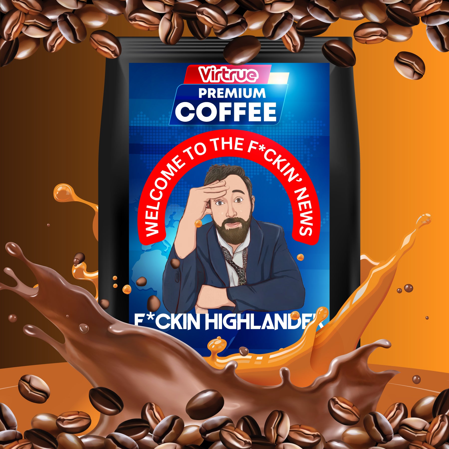 Kellerman Flavored Coffee 16oz - Inspired by The F*ckin' News