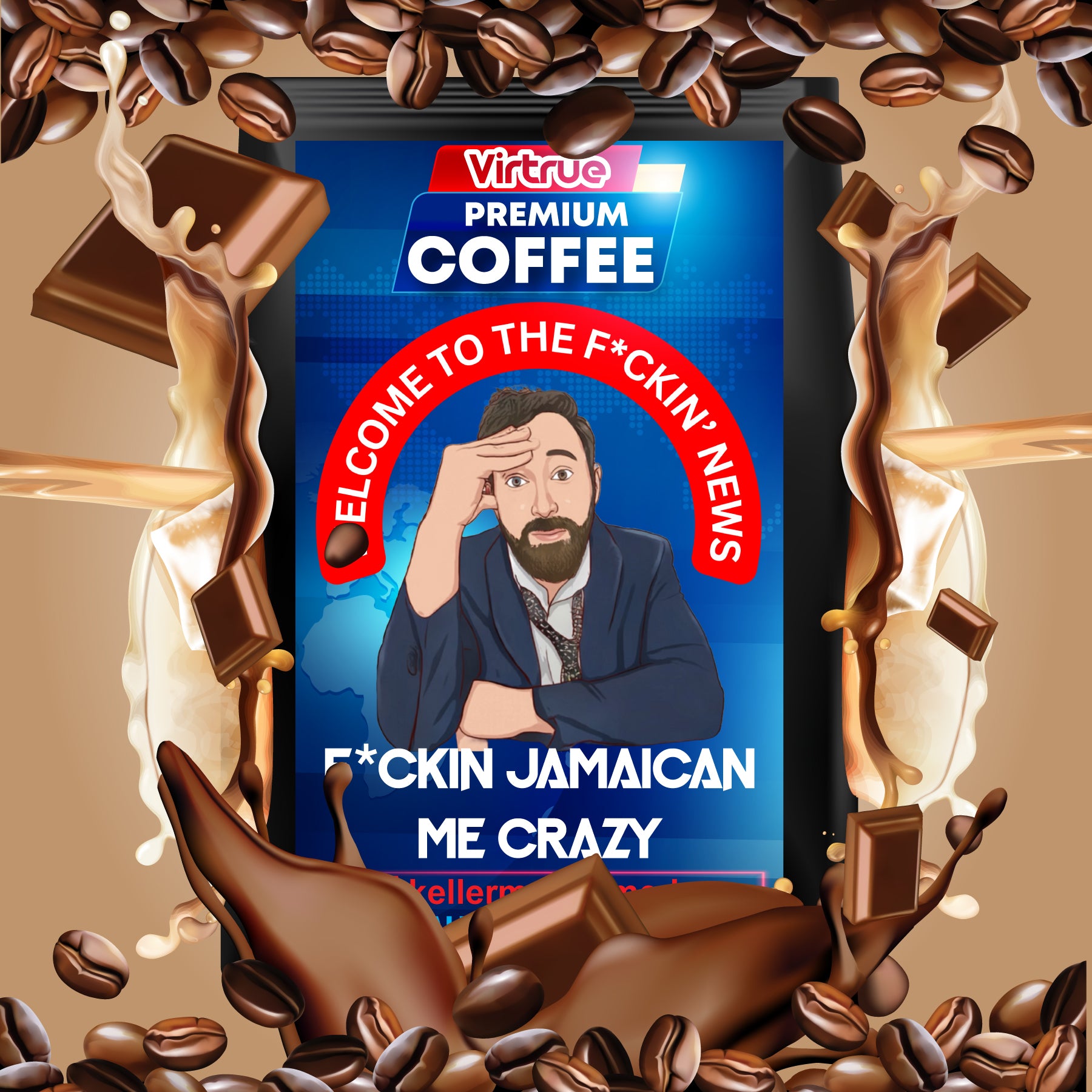 Kellerman Flavored Coffee 16oz - Inspired by The F*ckin' News
