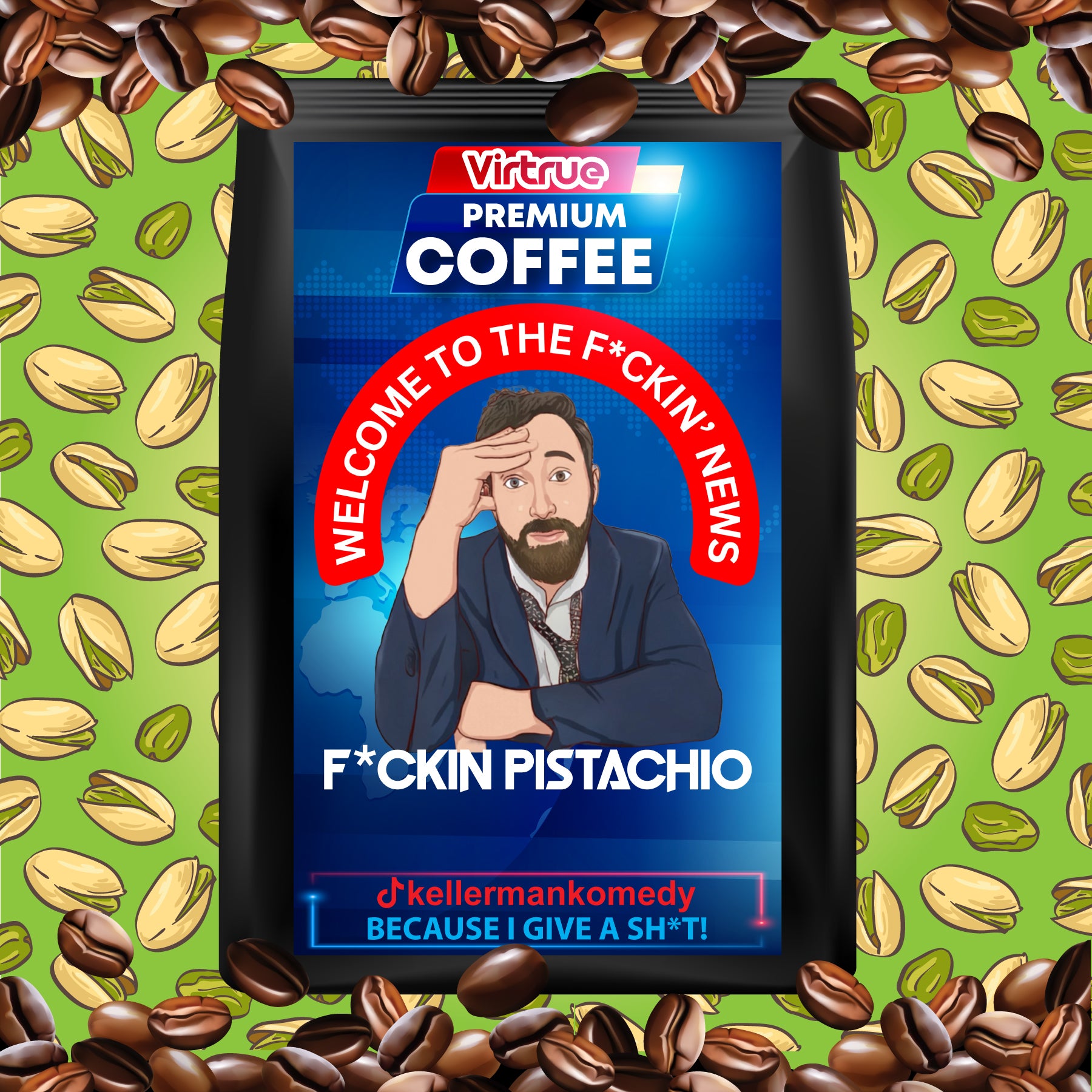 Kellerman Flavored Coffee 16oz - Inspired by The F*ckin' News
