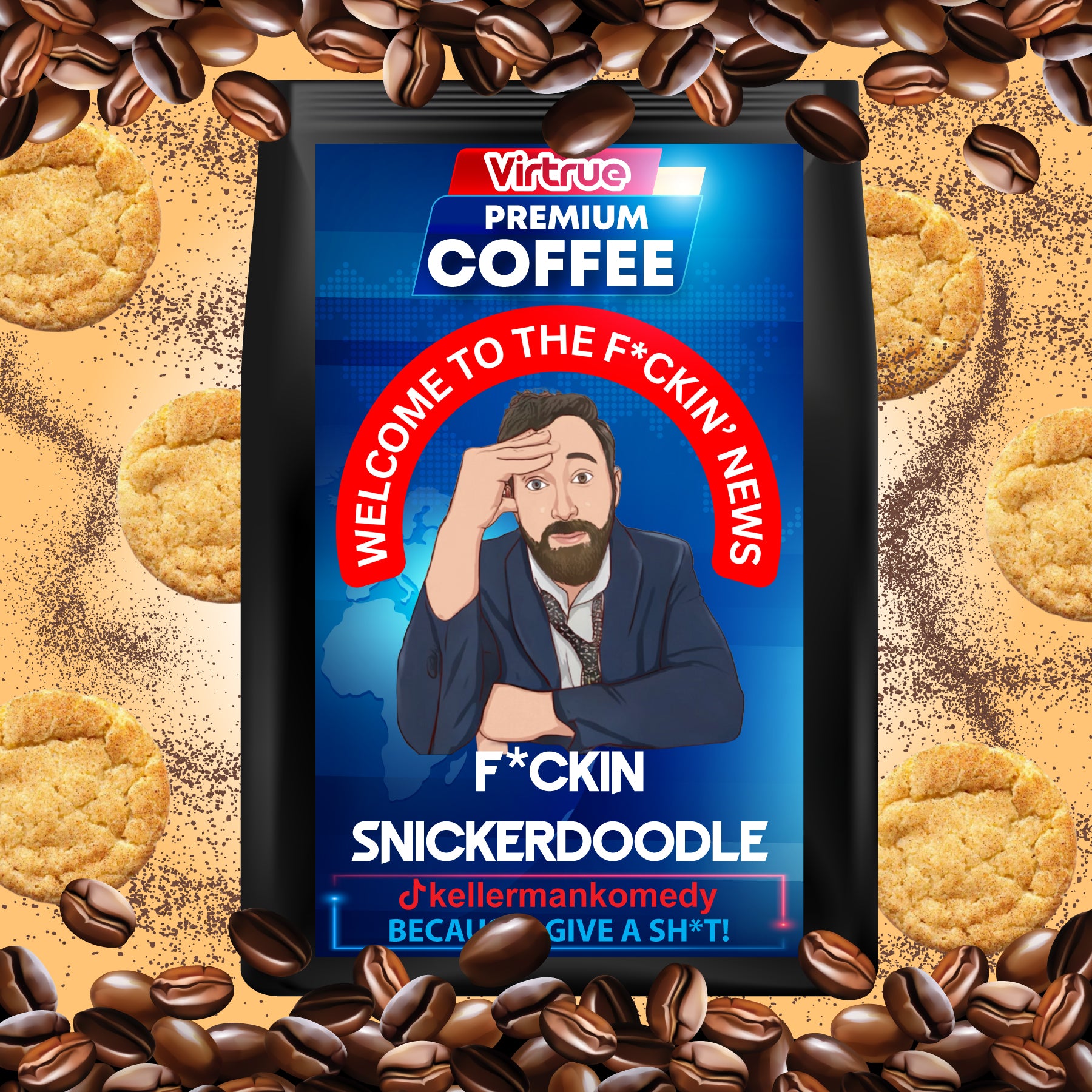 Kellerman Flavored Coffee 16oz - Inspired by The F*ckin' News