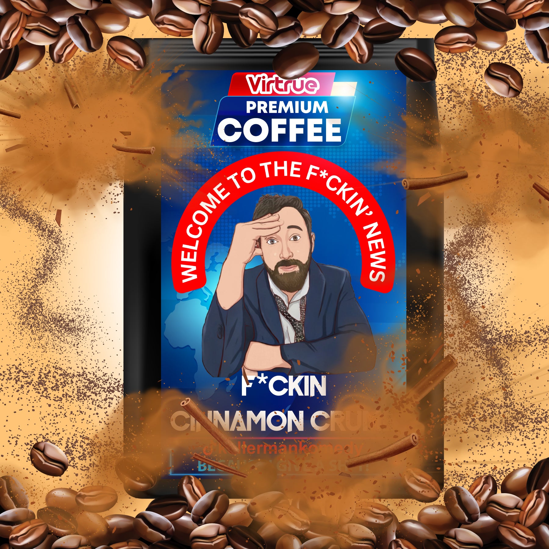 Kellerman Flavored Coffee 16oz - Inspired by The F*ckin' News