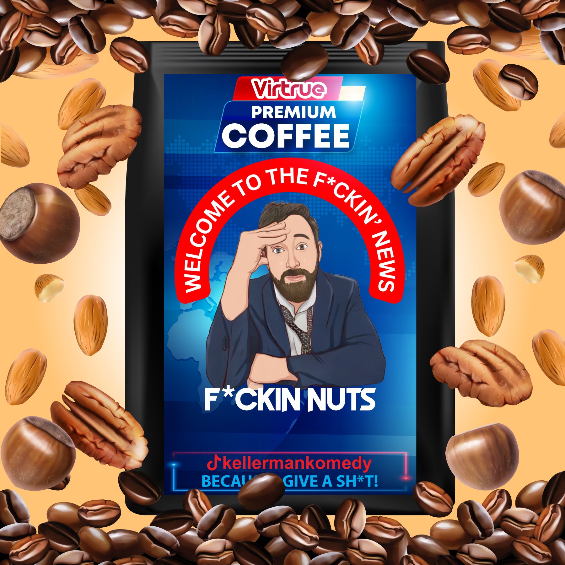 Kellerman Flavored Coffee 16oz - Inspired by The F*ckin' News
