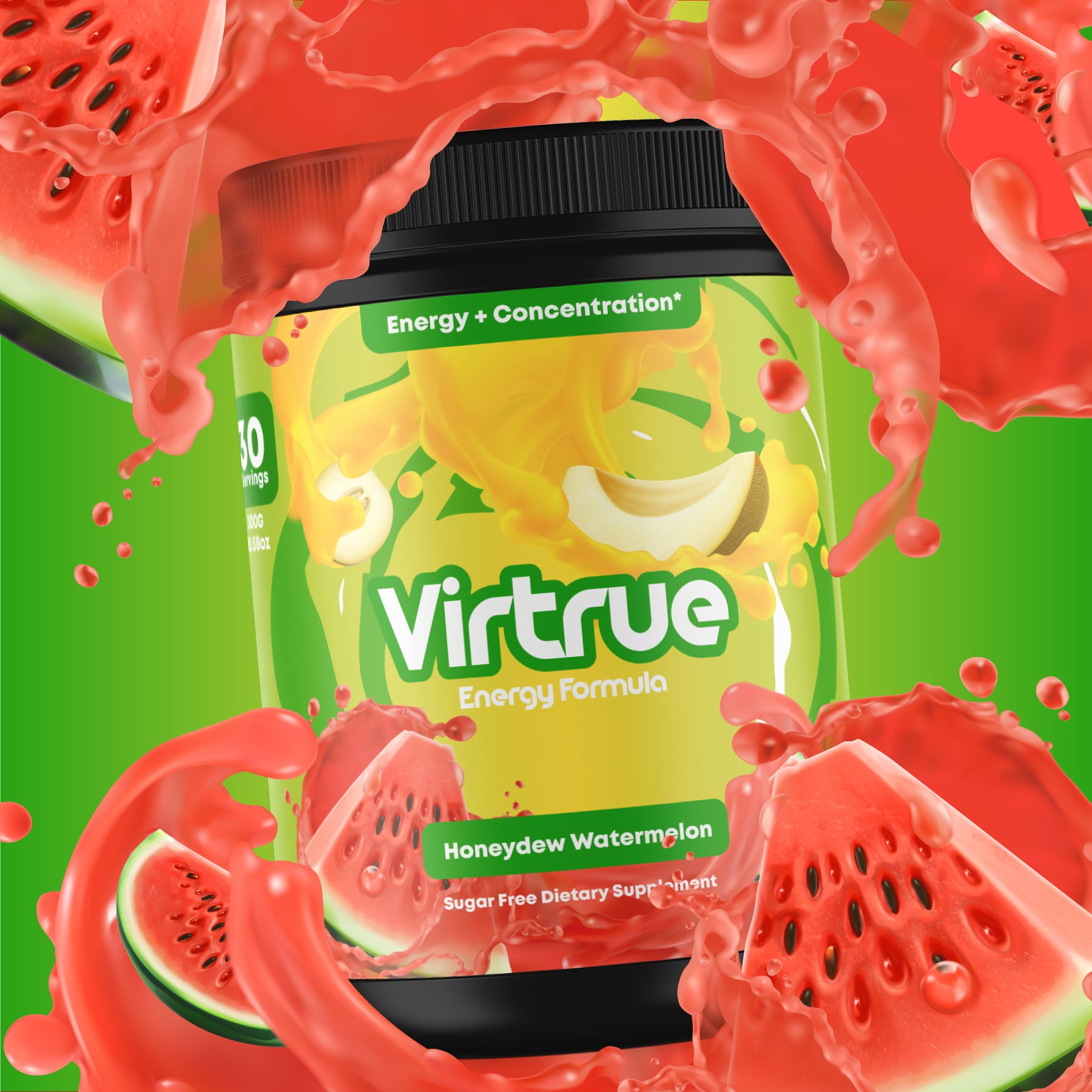 Virtrue Watermelon Pre Workout Tub