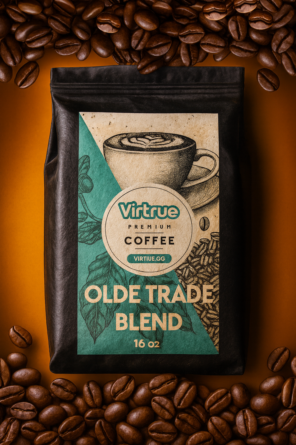 Virtrue Decaf Coffee Bag