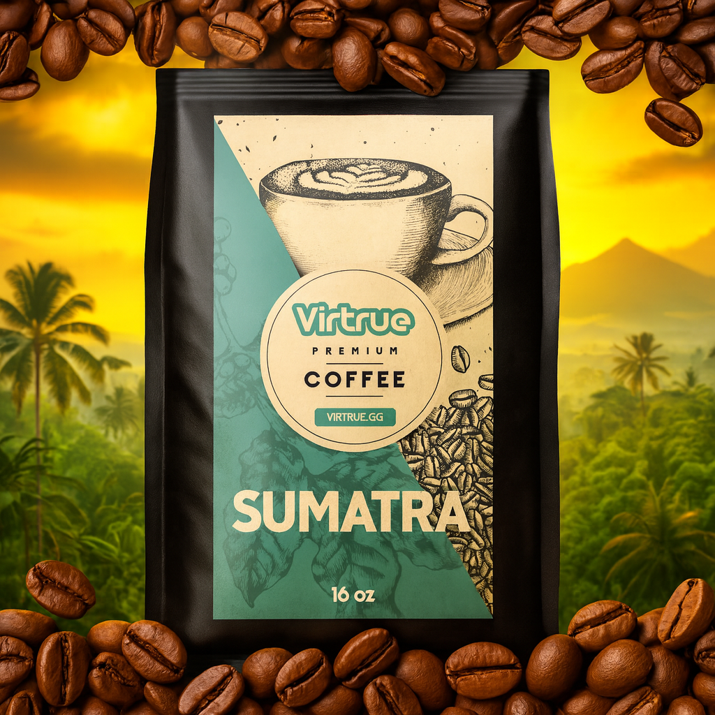 Virtrue Sumatra Decaf Coffee Bag