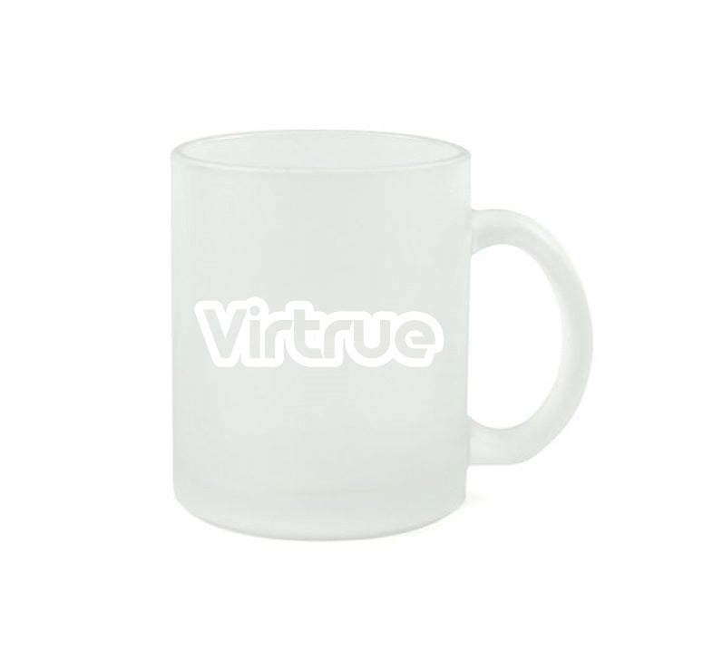 Virtrue coffee mug.