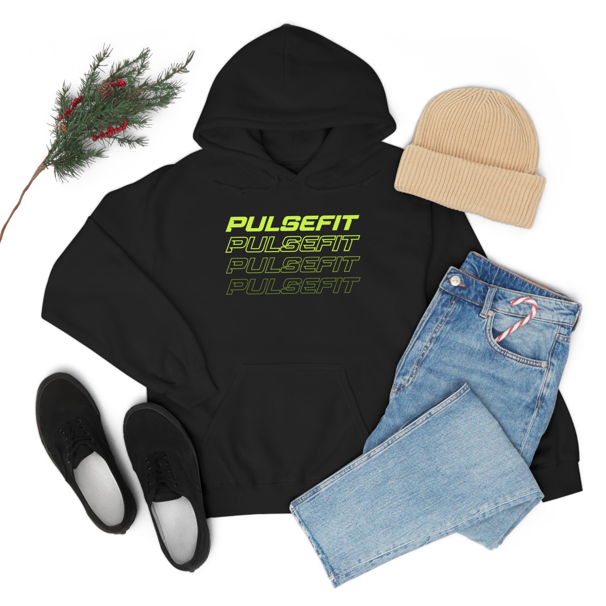 Pulsefit Unisex Hooded Sweatshirt