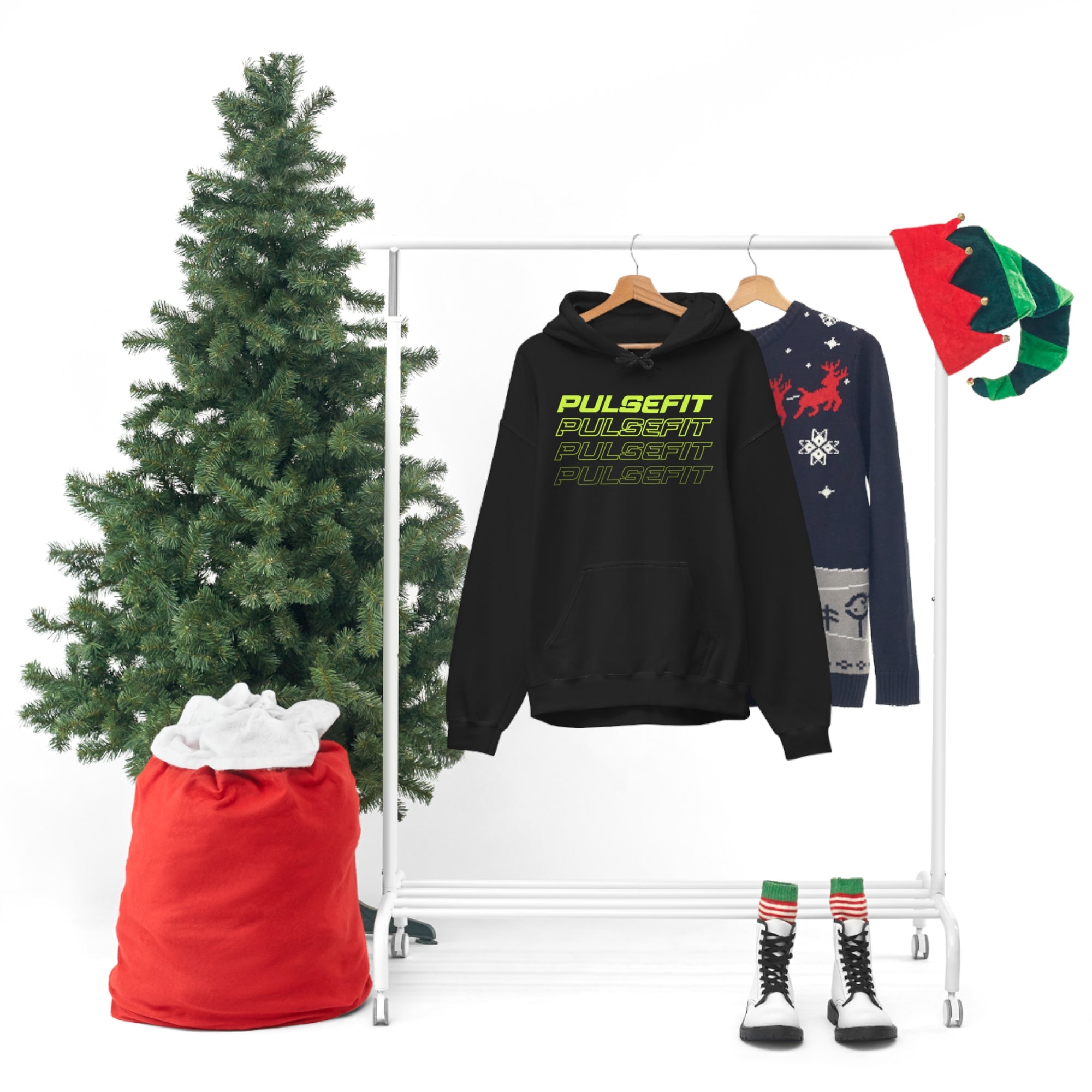 Pulsefit Unisex Hooded Sweatshirt