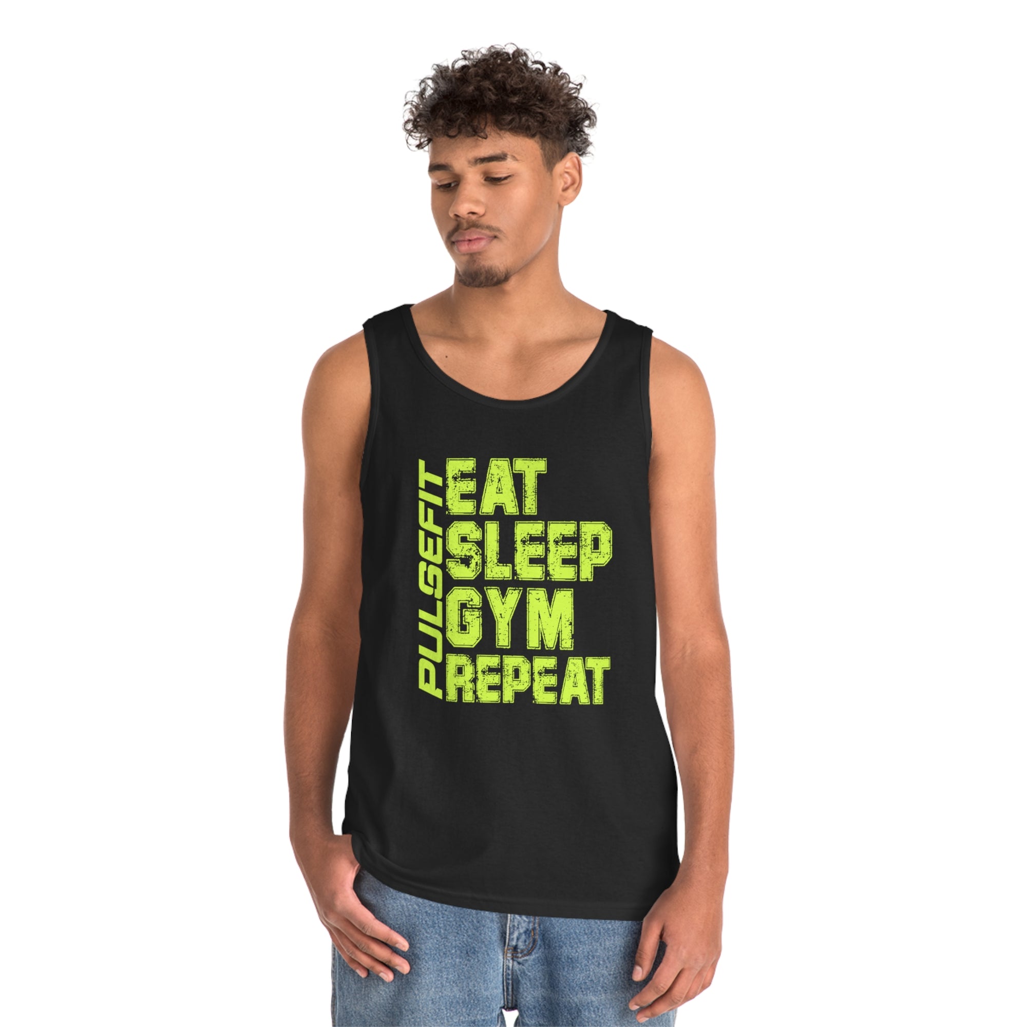 Pulsefit Unisex Heavy Cotton Tank Top