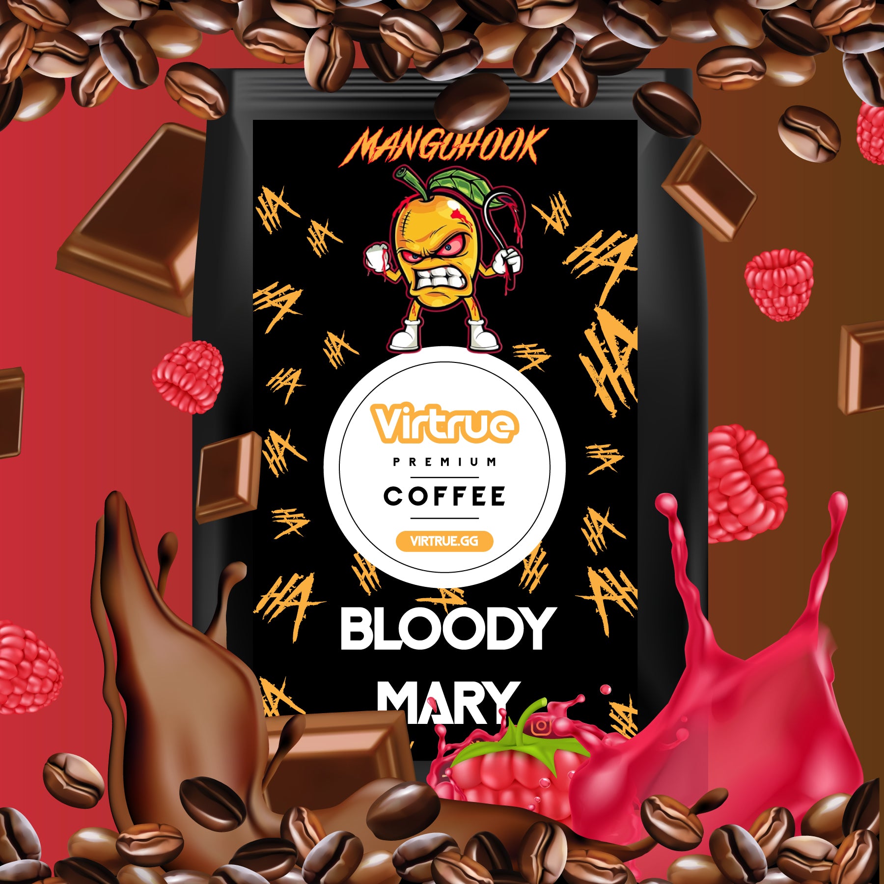 MangoHook Flavored Coffee 16oz