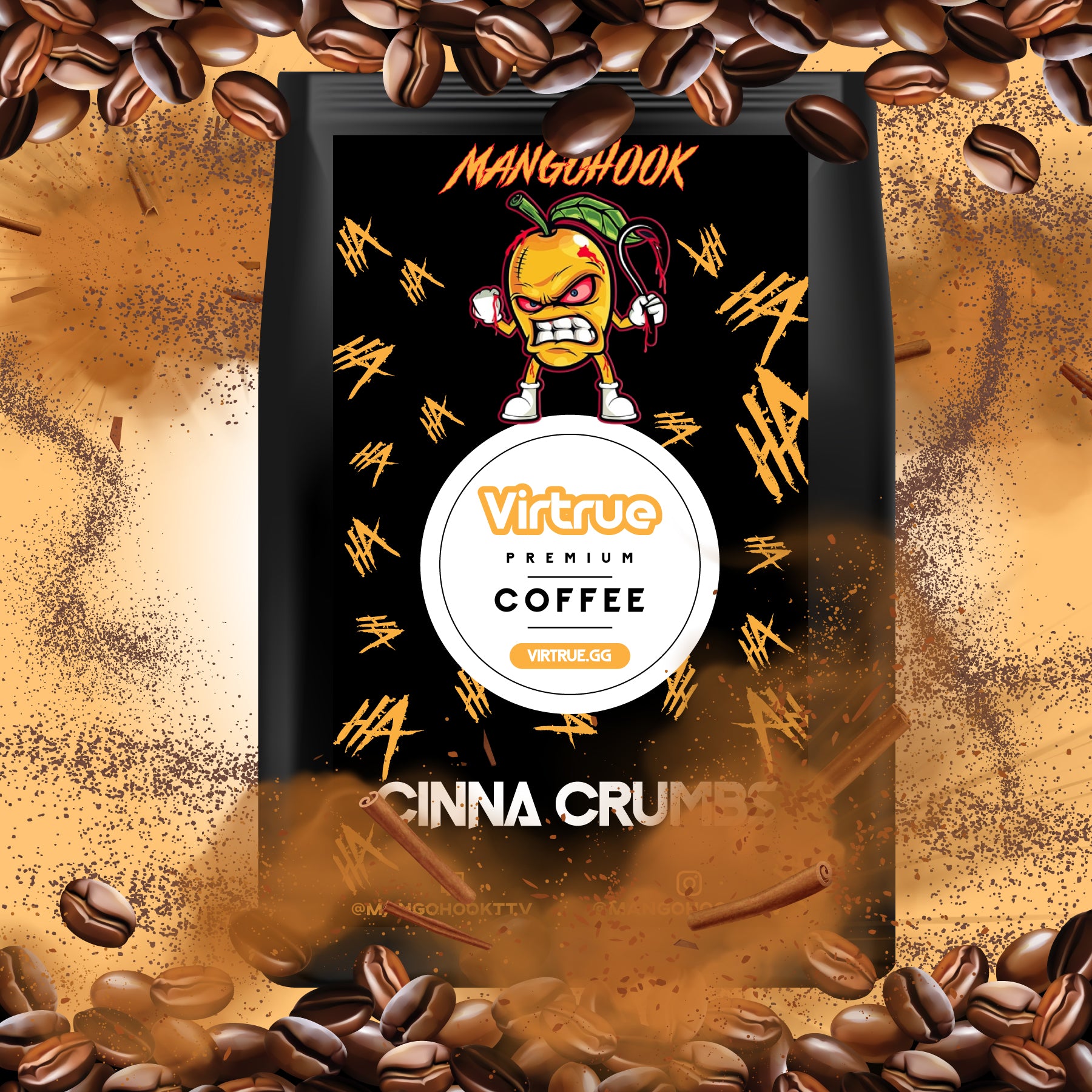 MangoHook Flavored Coffee 16oz