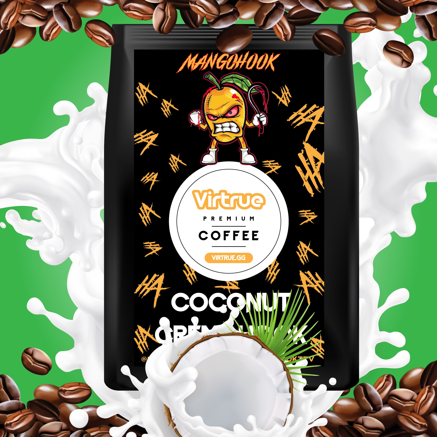 MangoHook Flavored Coffee 16oz