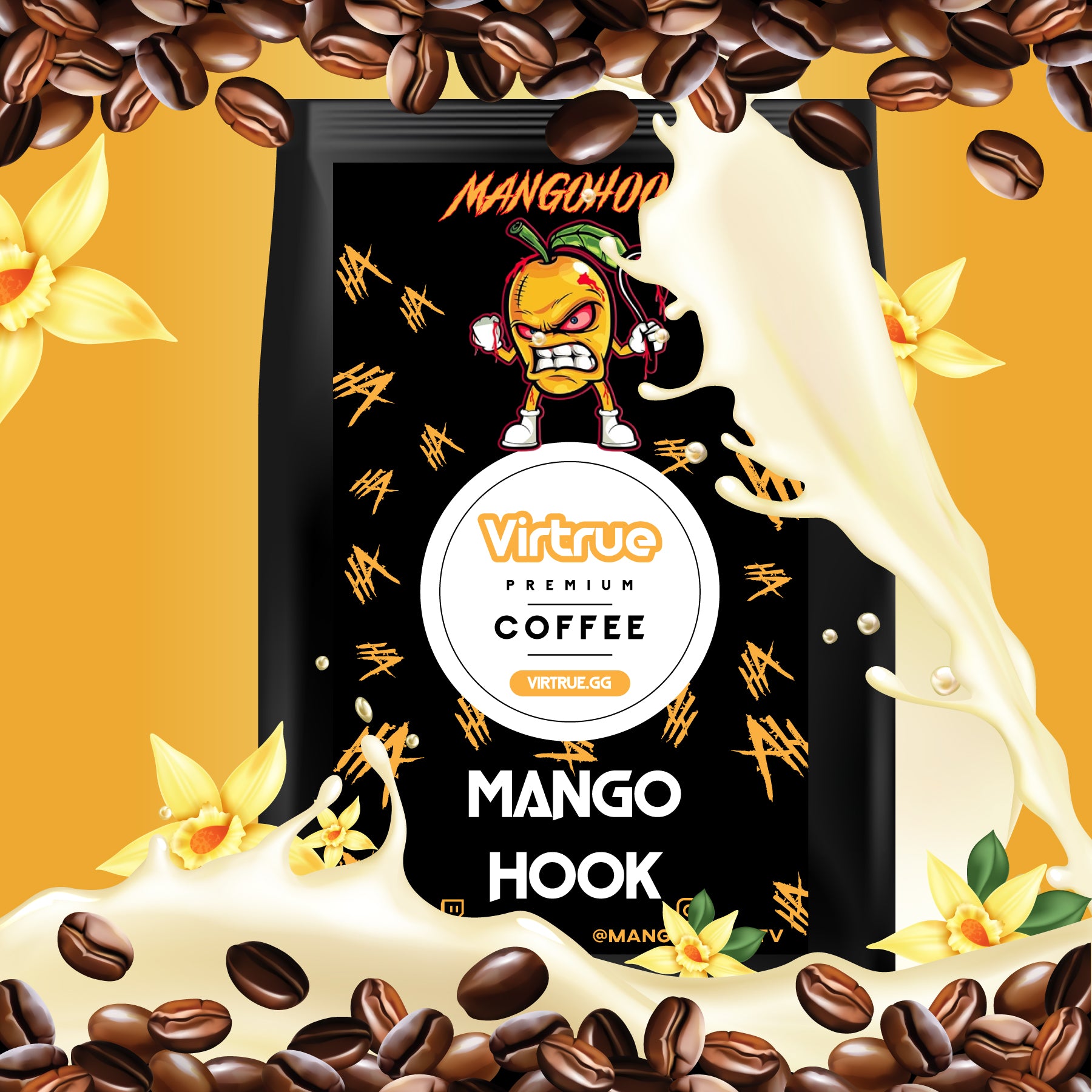 MangoHook Flavored Coffee 16oz