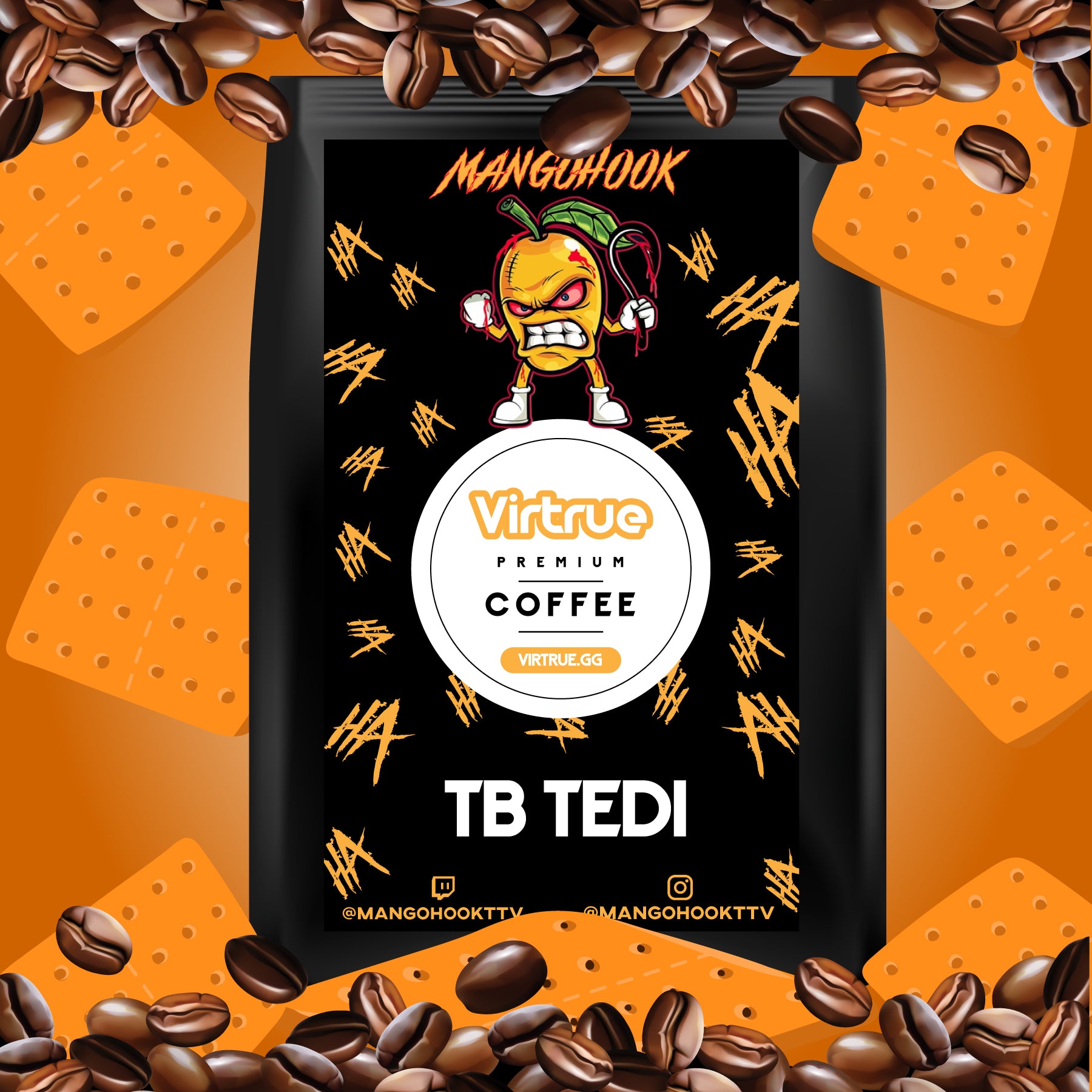 MangoHook Flavored Coffee 16oz