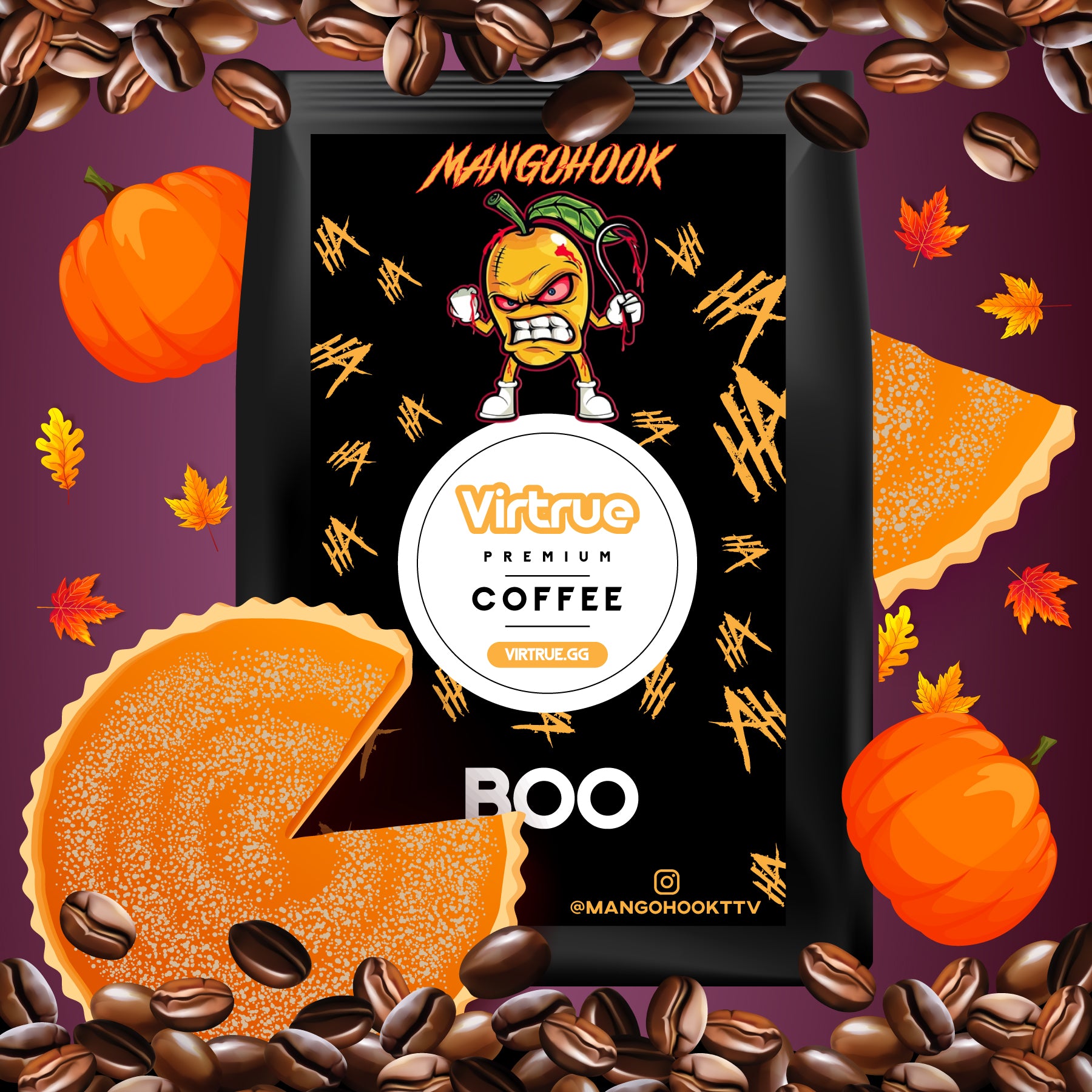 MangoHook Flavored Coffee 16oz