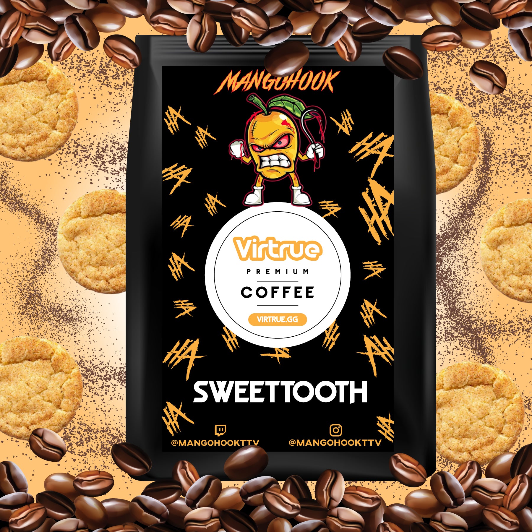 MangoHook Flavored Coffee 16oz