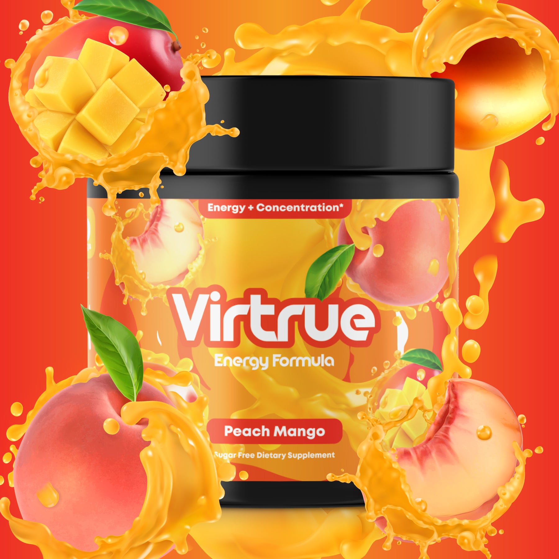 Virtrue Peach Mango Pre Workout