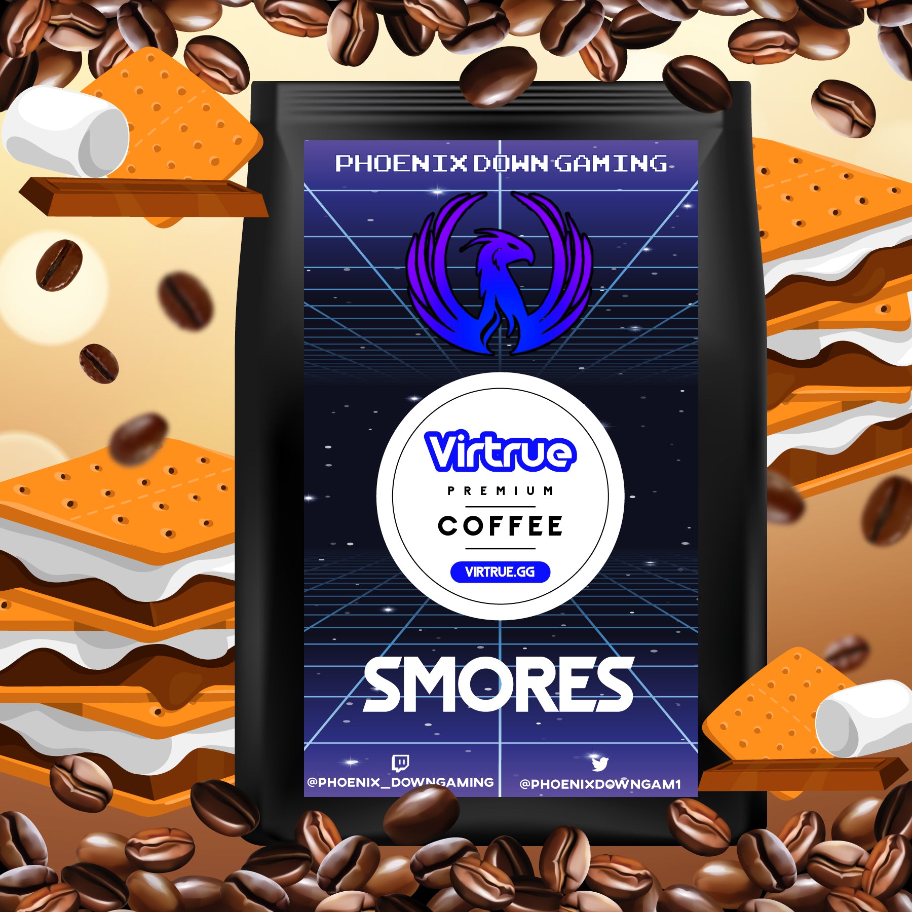 Phoenix Down Gaming Flavored Coffee 16oz