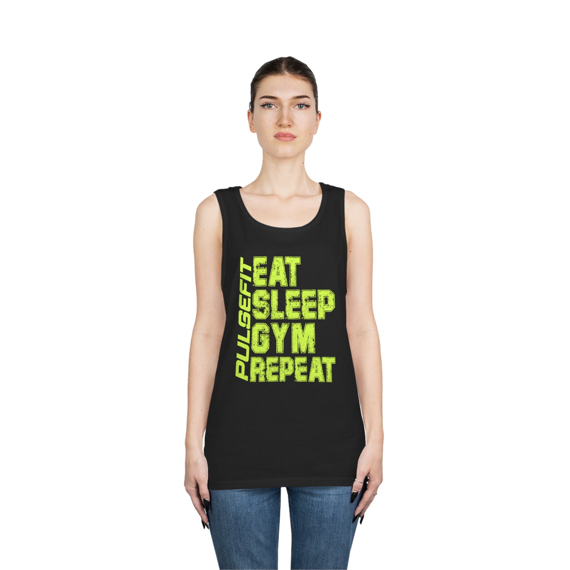Pulsefit Unisex Heavy Cotton Tank Top