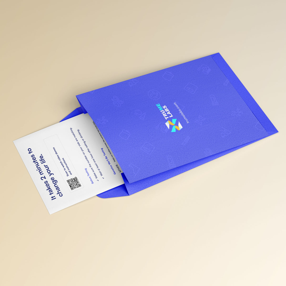 TruMe DNA Methylation Test kit and packaging