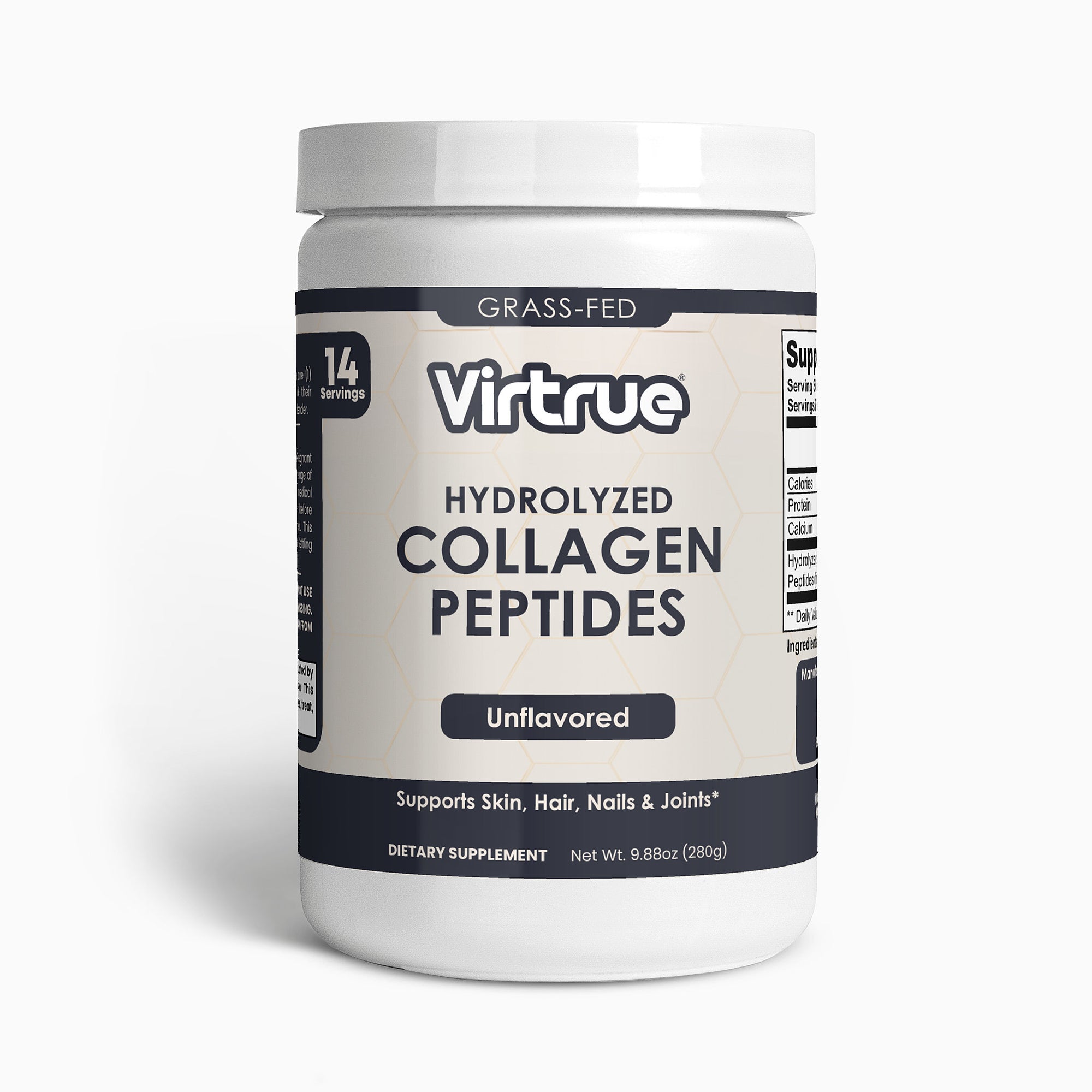 Grass-fed collagen peptides powder for skin hair nails and joints