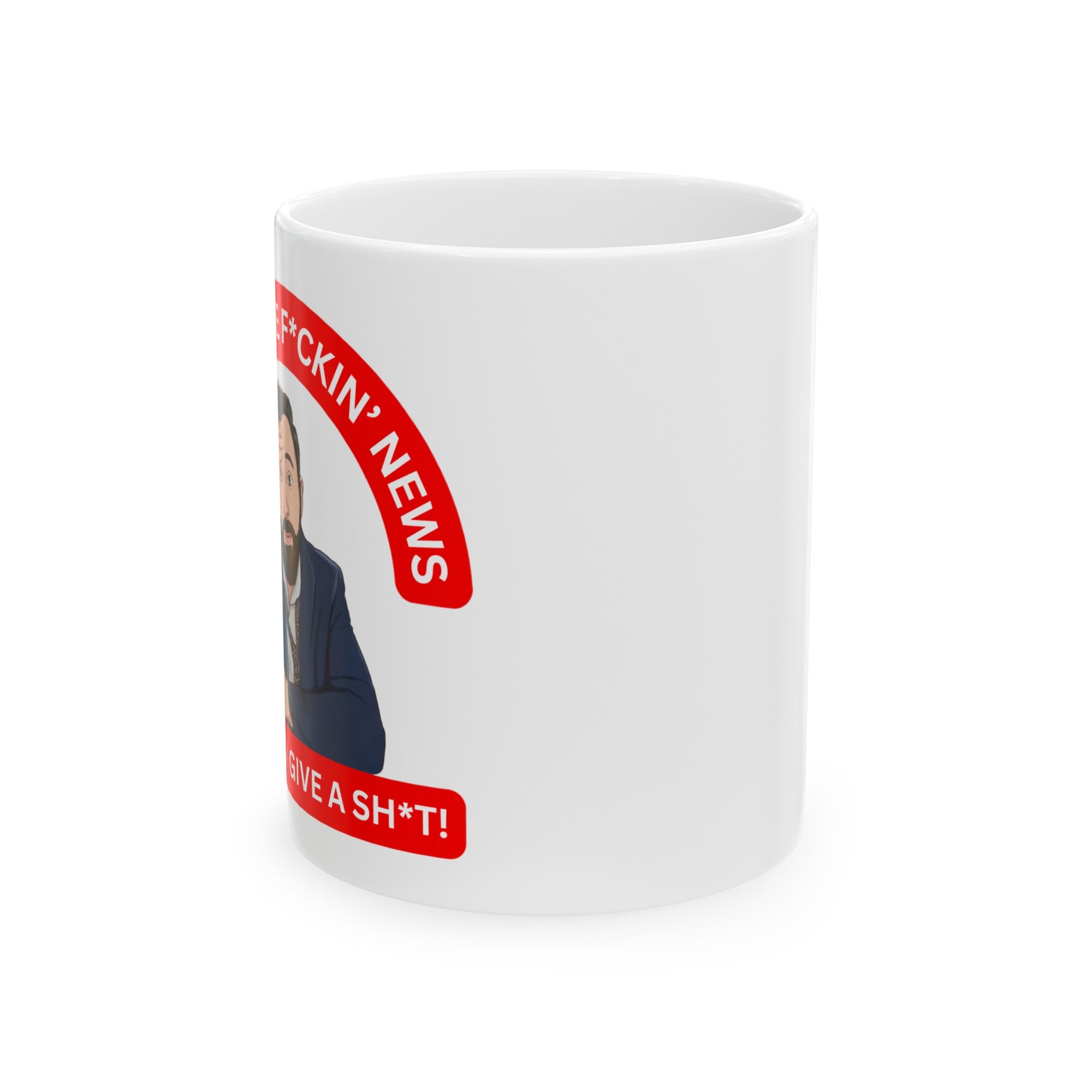 Kellerman Ceramic Mug 11oz - Inspired by The F*ckin' News