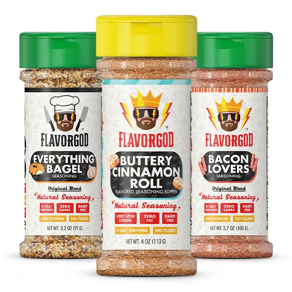 FlavorGod Breakfast Club three pack seasoning trio