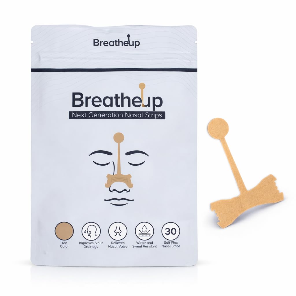 BreatheUp Next Generation Tan Nasal Strips 30 count