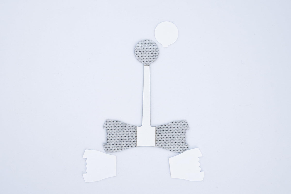 BreatheUp nasal strip patented bridge design