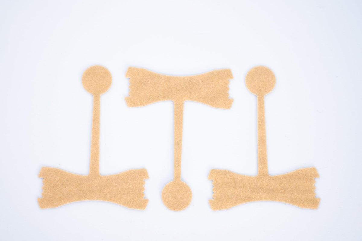 BreatheUp tan nasal strips patented bridge design