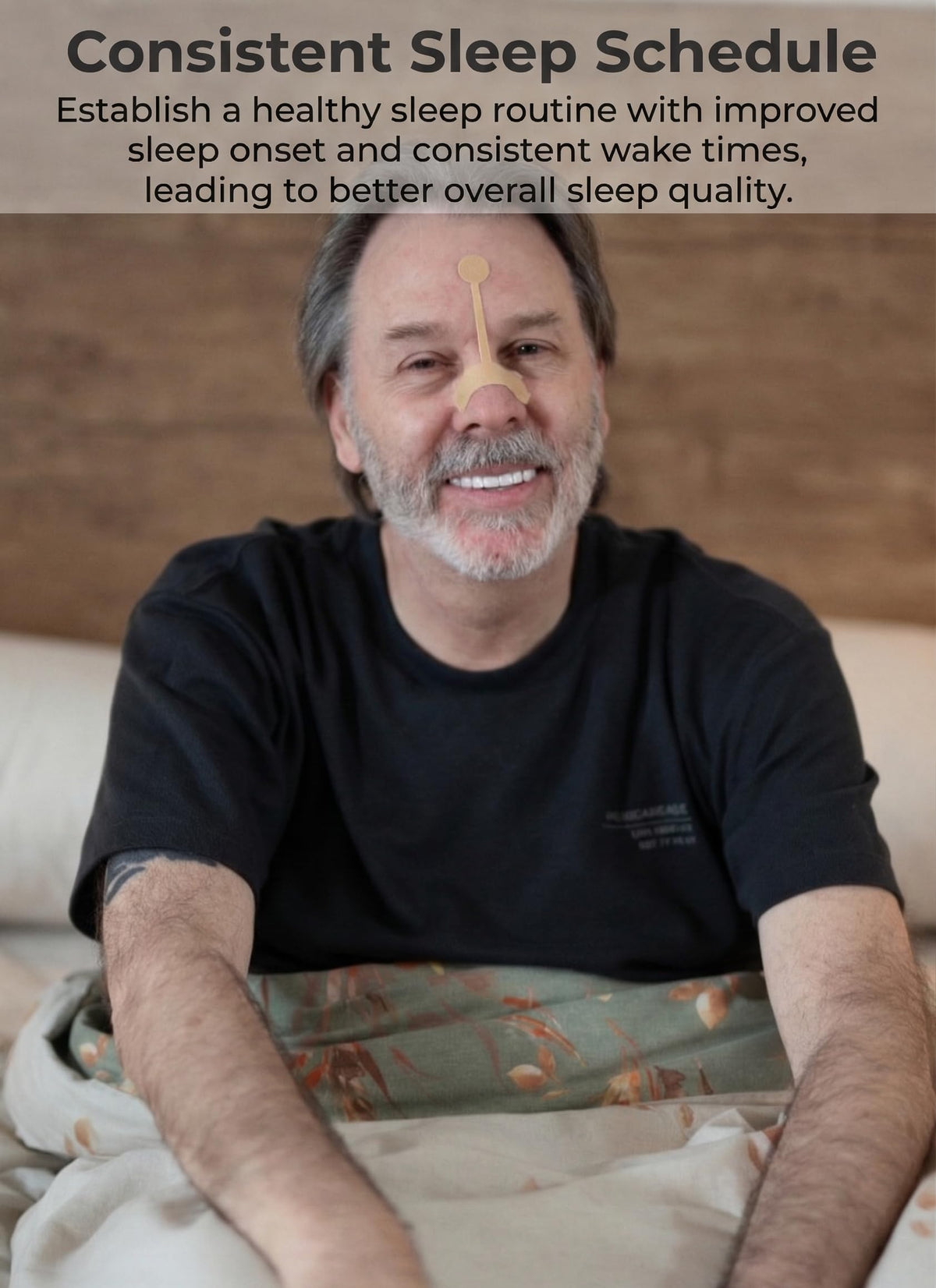BreatheUp nasal strips for consistent nighttime use