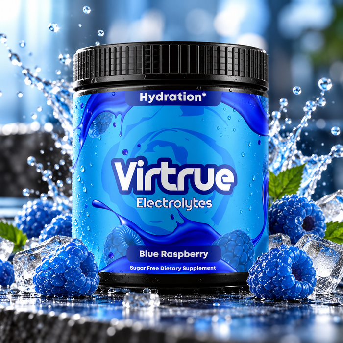 Virtrue Blue Raspberry Electrolyte Powder