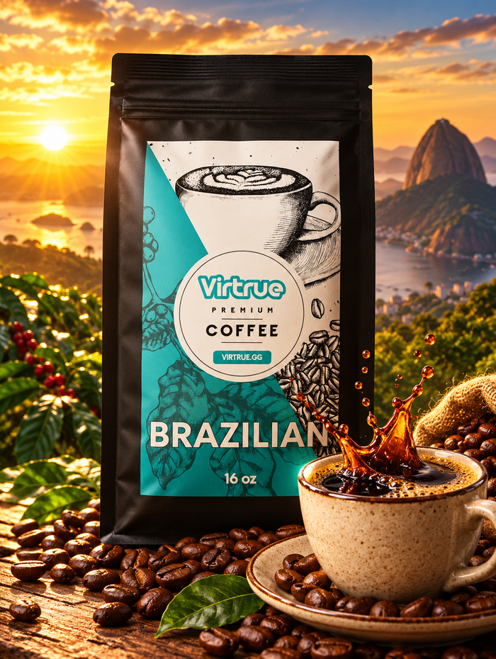 Virtrue Brazilian coffee bag