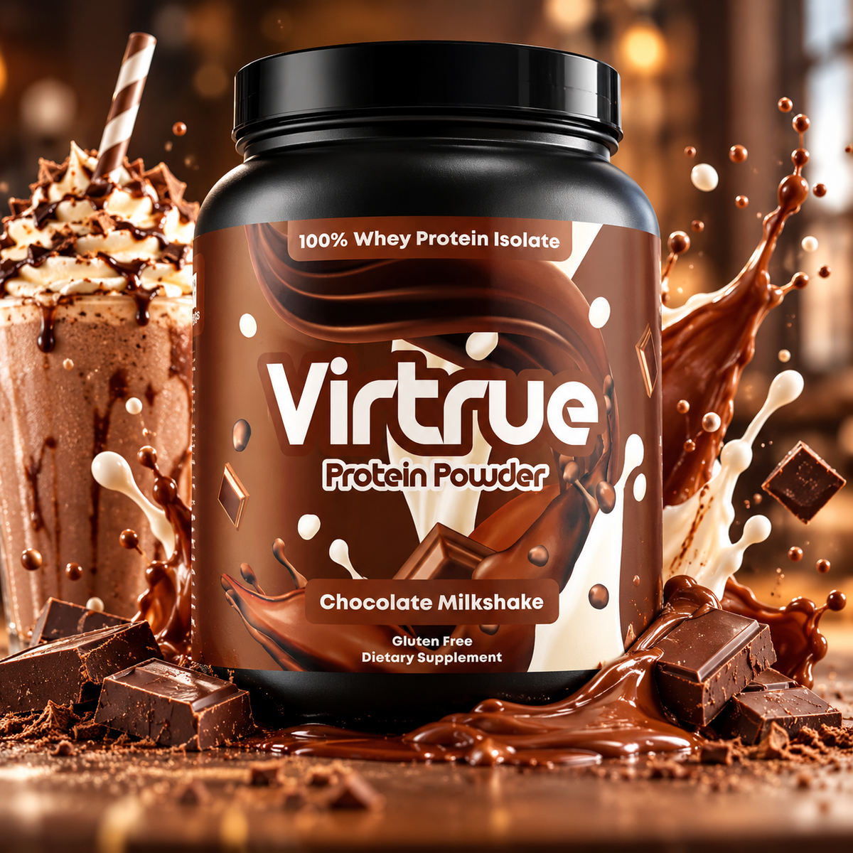 Virtrue Chocolate Whey Protein Isolate