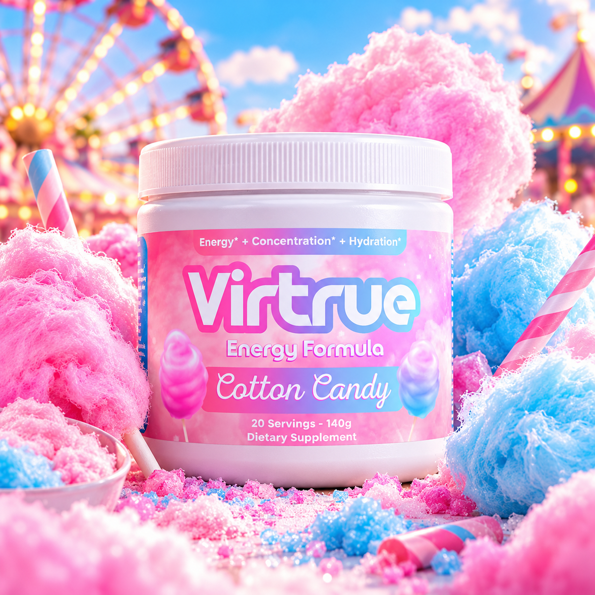 Virtrue Cotton Candy Pre Workout